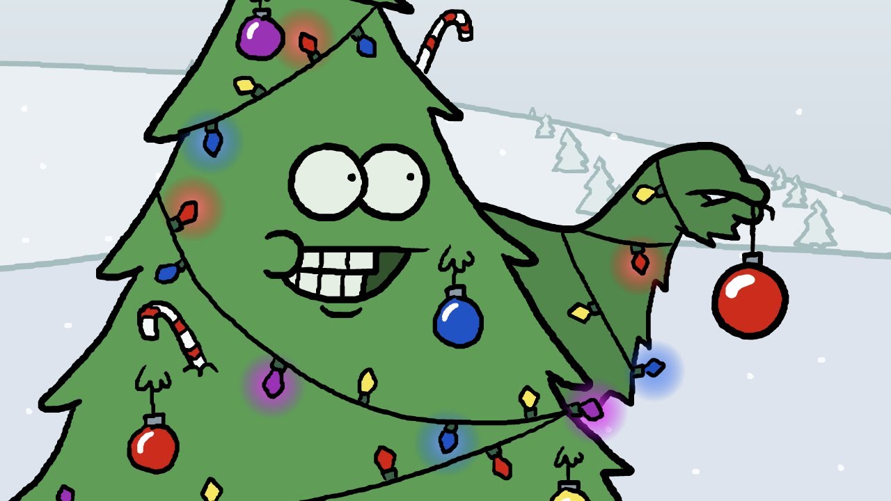 photo Animated Cartoon Christmas Tree how to draw a christmas tree and star easy and cute