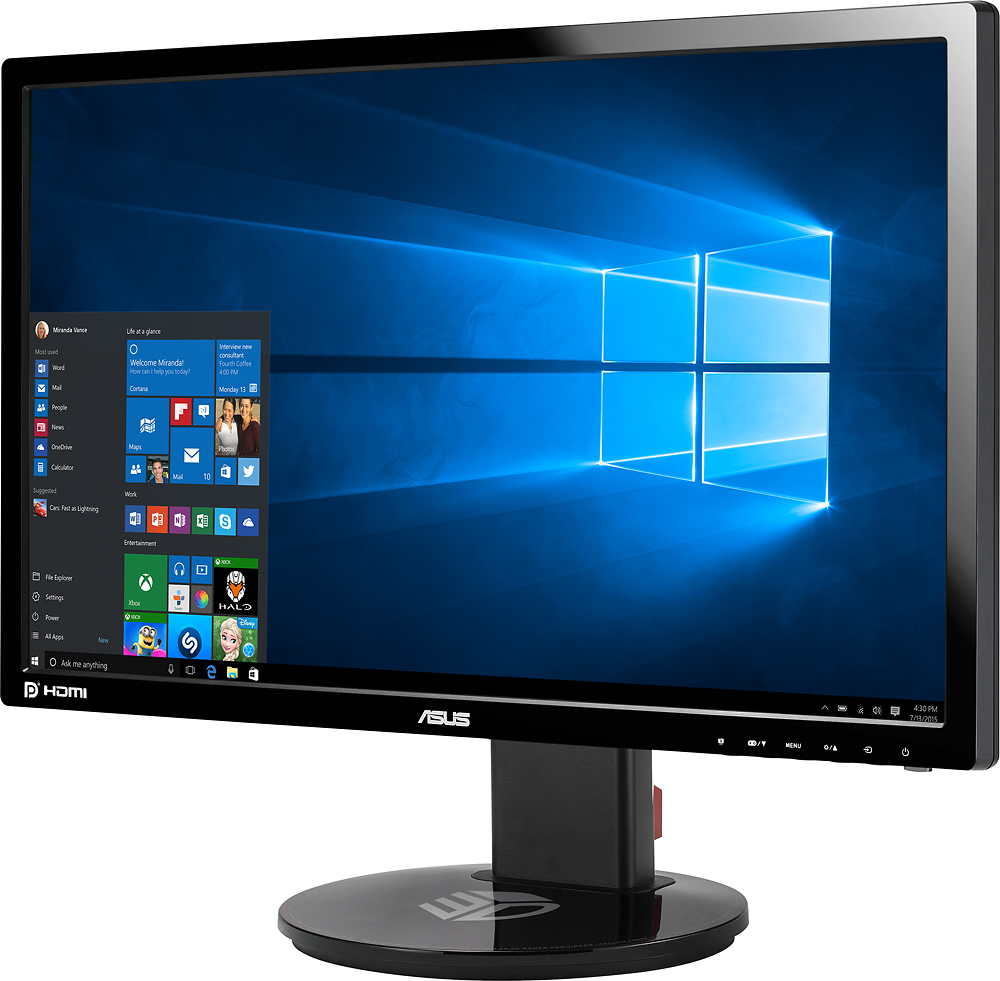 picture Asus Vg8Qe asus 24 led fhd monitor black