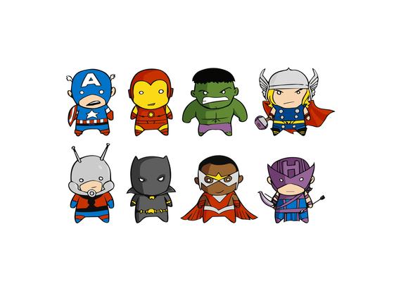 pics Baby Avengers Vector clipart library