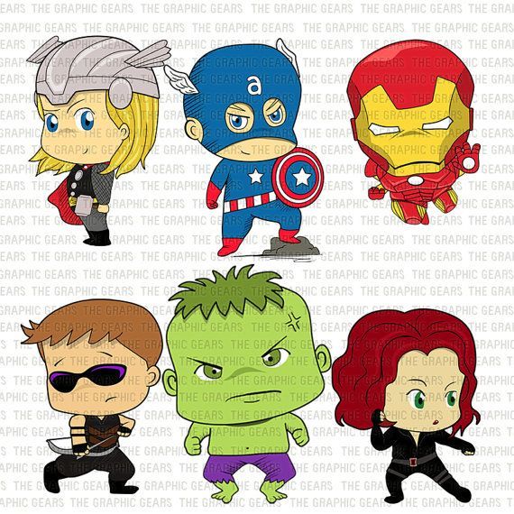 wallpapers Baby Avengers Vector clipart library