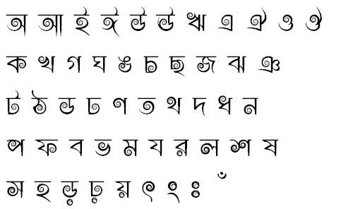 wallpapers Bengali Letters Image bengali alphabets alphabet writing