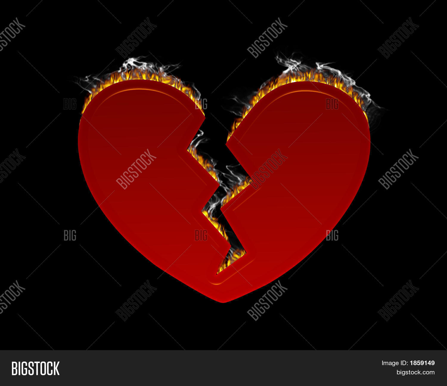 pic Broken Heart With Fire burning broken heart stock footage video 100 royalty free 4135867 shutterstock
