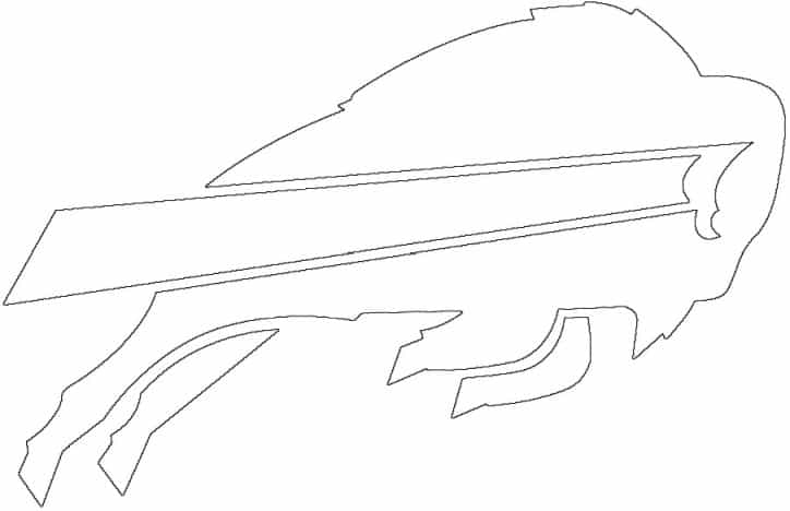 picture Buffalo Bills Logo Black And White buffalo bills logo outline buffalo