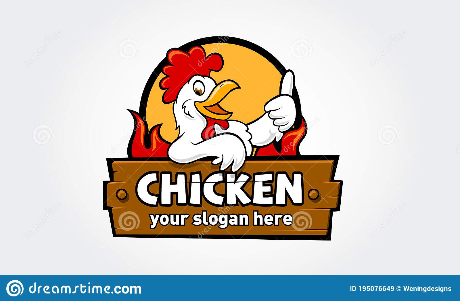 images Cartoon Chicken Logo cartoon emblem chicken logo design template label illustration