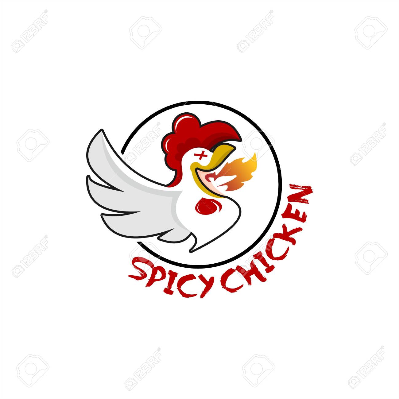 picture Cartoon Chicken Logo chicken cartoon character giving thumbs