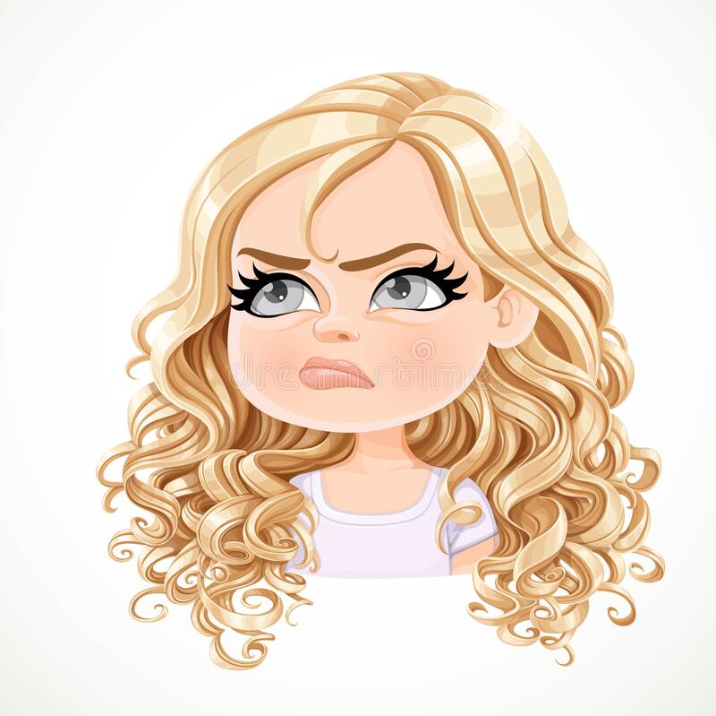 pix Cartoon Wavy Hair https www shutterstock com image vector beautiful brunette girl magnificent brown curly 533983912
