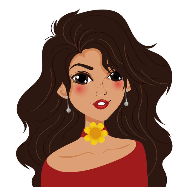 picture Cartoon Wavy Hair curly hair drawing