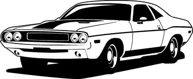 photo Challenger Clipart https www shutterstock com image vector vector layout car dodge challenger 1010853811