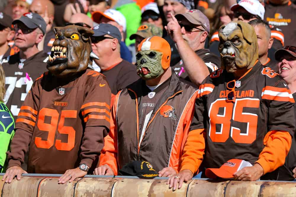 photo Cleveland Browns Dog Nose cleveland browns logo