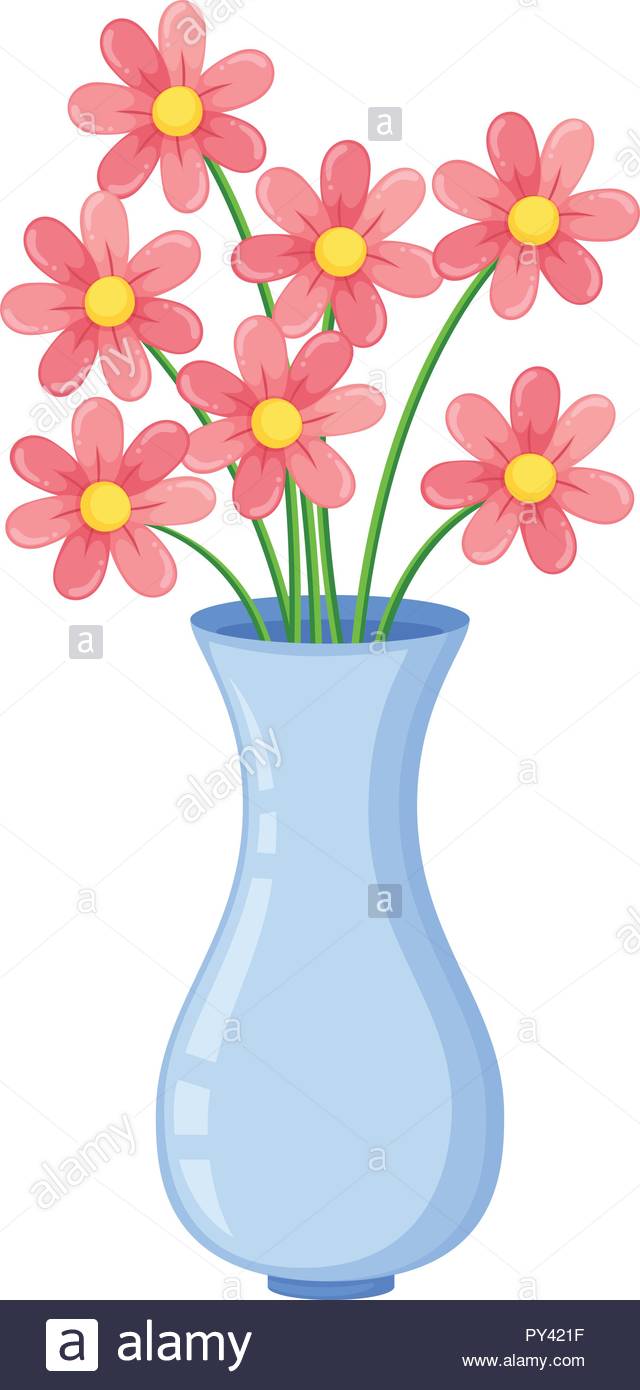 images Clip Art Of Flower Vase clipart library