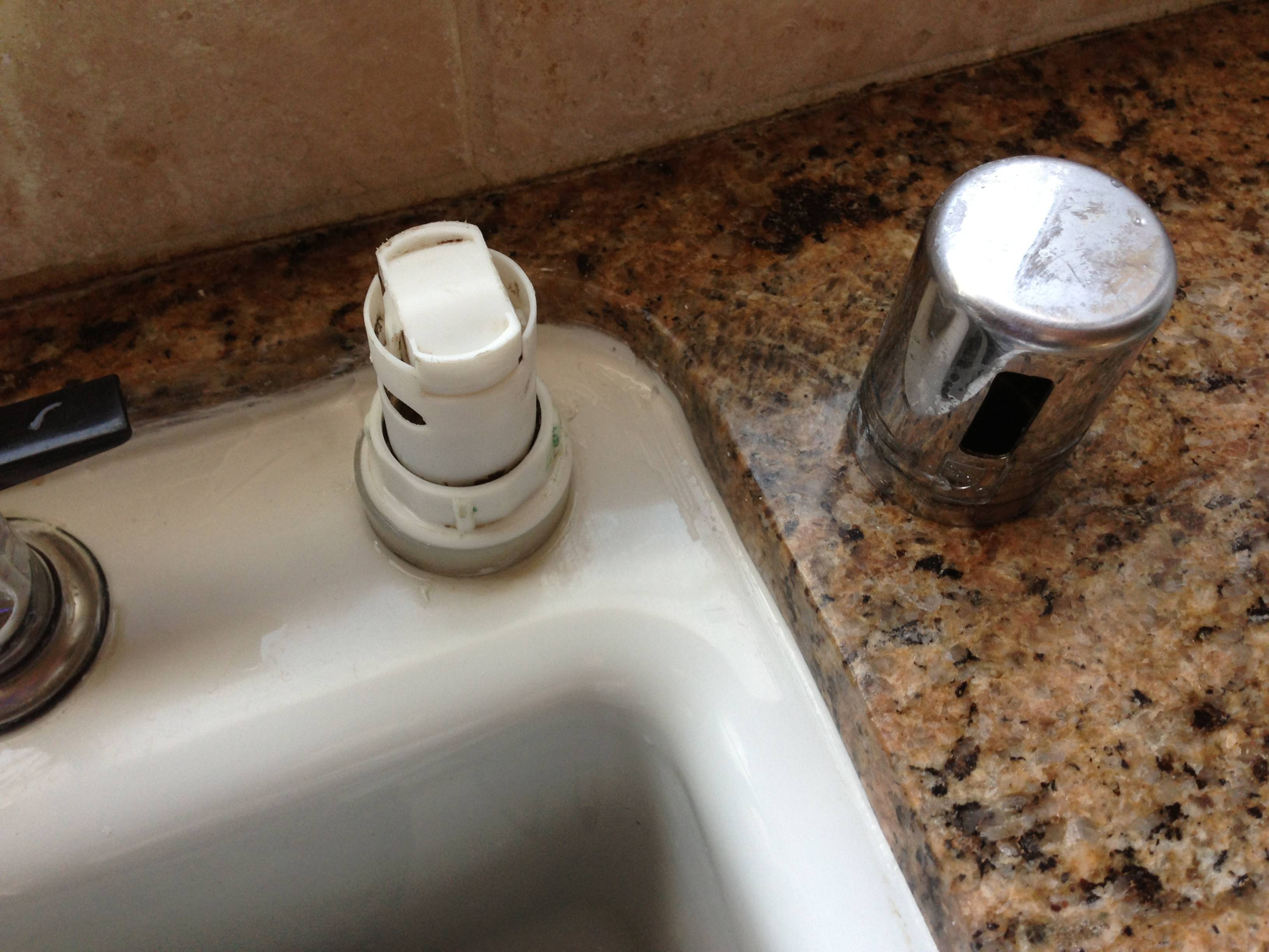 pics Dishwasher Overflow Cap westbrass