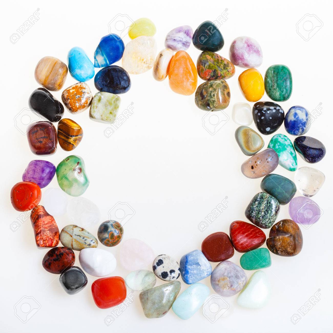 pic Gemstone Photo Frame rectangular frame from natural mineral gemstones with blank space stock photo picture and royalty free image image 54359401