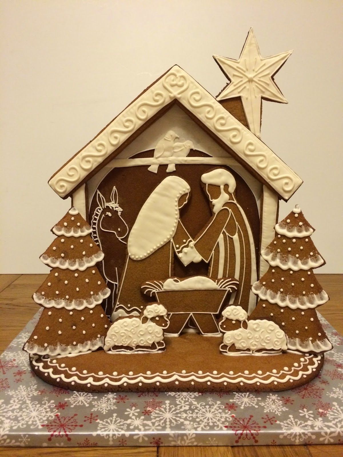 pics Gingerbread Man Nativity Scene oriental trading nativity set
