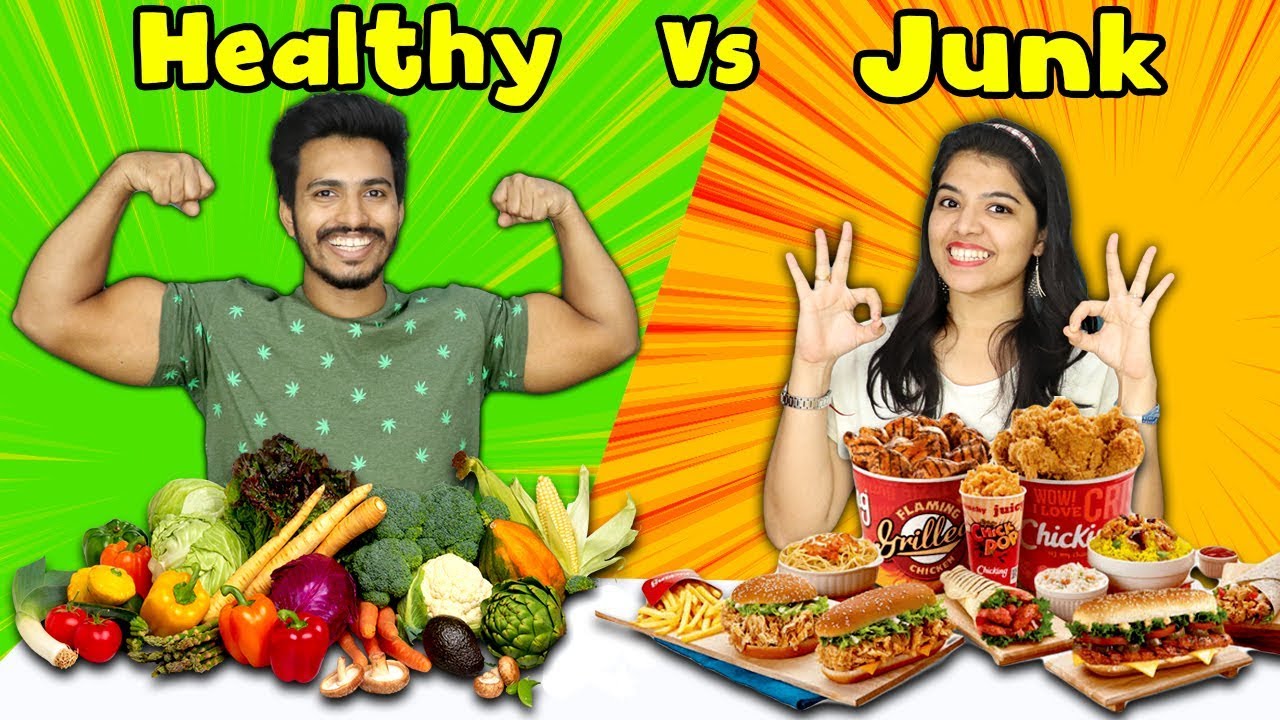 pics Healthy Food Vs Junk Food Images unhealthy vs healthy food stock