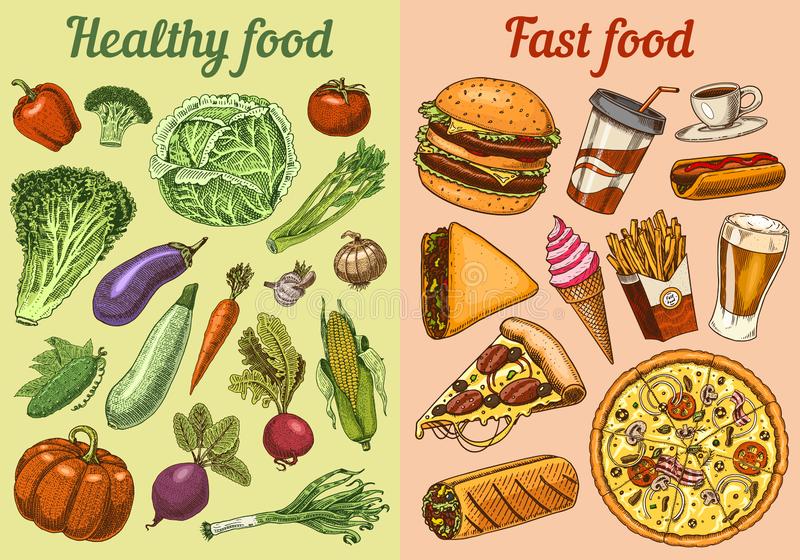 photo Healthy Food Vs Junk Food Images workshop on healthy food vs junk food