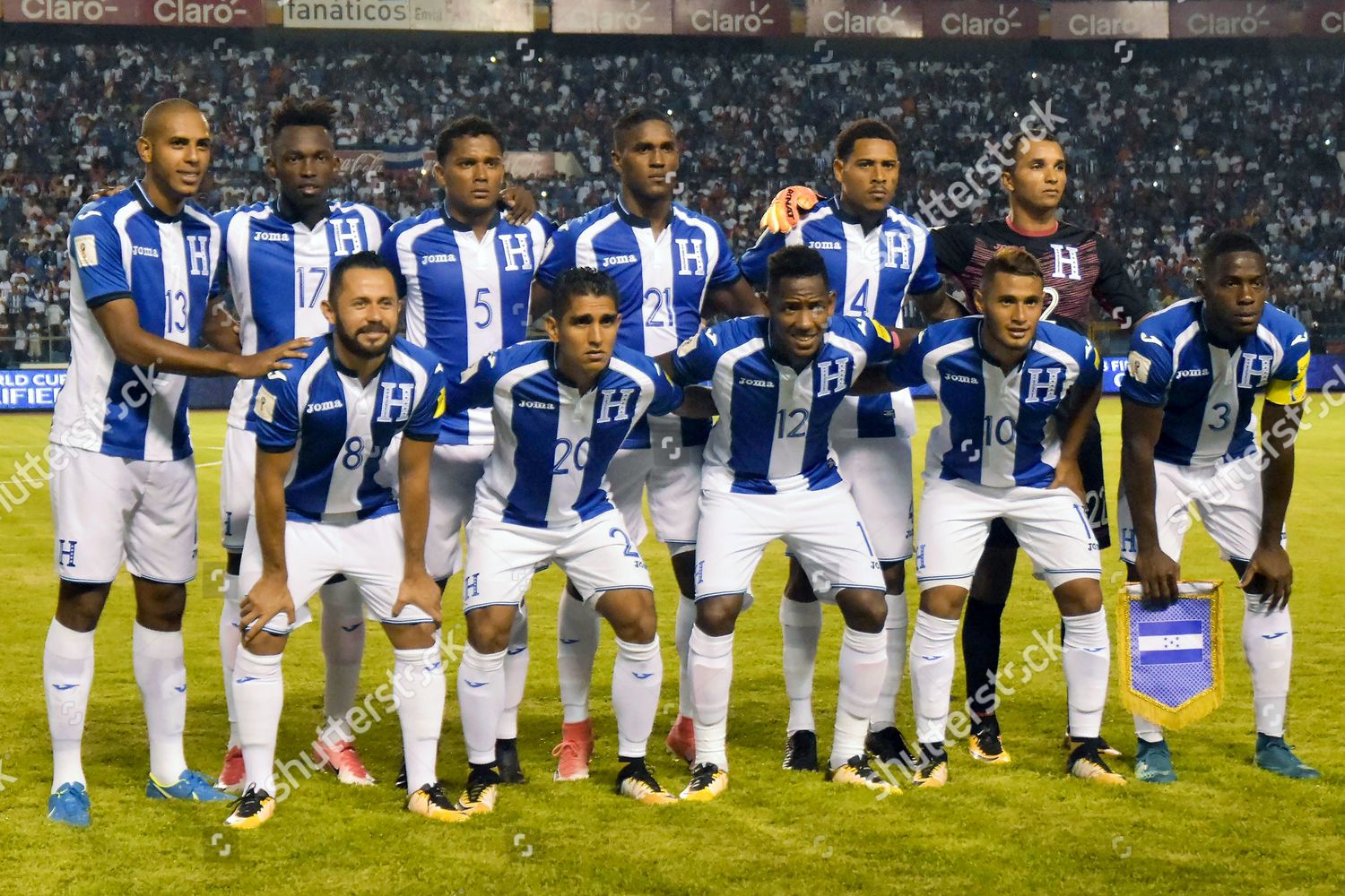 images Honduras National Football Team https www alamy com members of the start squad of the honduras national men soccer team pose before competing with south koreas players at a group d match of the mens soc image263982712 html