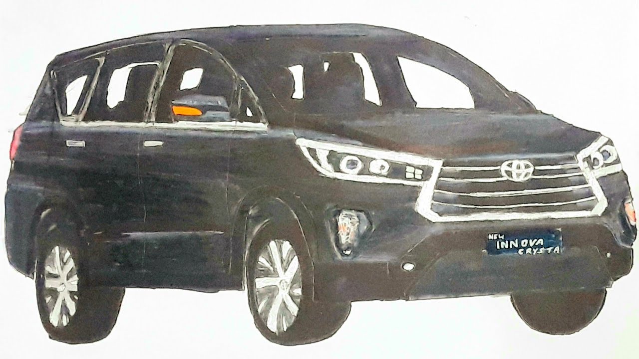 pics Innova Crysta Drawing toyota innova crysta 2020 bs6 drawing sway time lapse