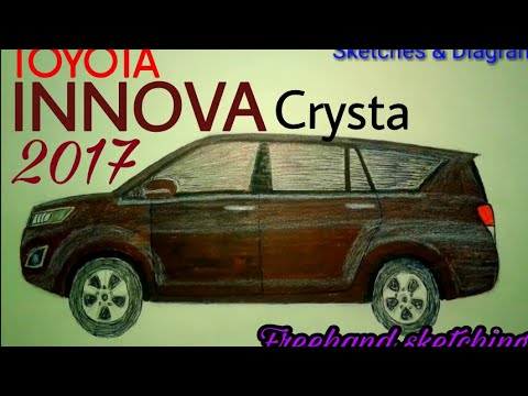 wallpapers Innova Crysta Drawing toyota innova drawing sway step by step watercolor