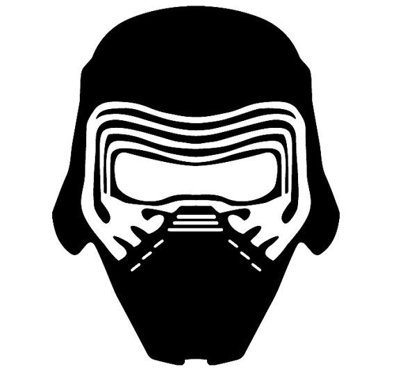 wallpapers Kylo Ren Mask Outline kylo ren disney magic band decal kylo