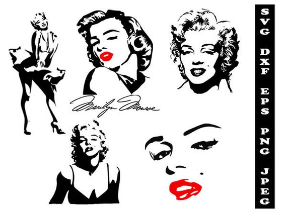 wallpapers Marilyn Monroe Silhouette clipart library