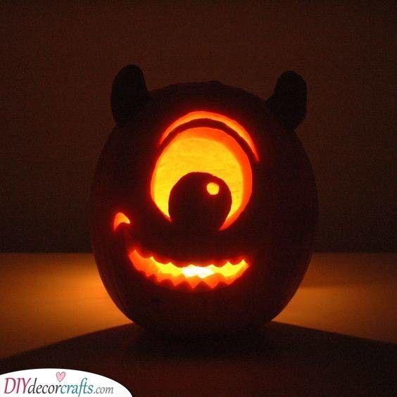 pic Monsters Inc Pumpkin Template free disney pumpkin stencils popsugar