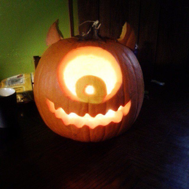photo Monsters Inc Pumpkin Template 10 easy halloween pumpkin carving