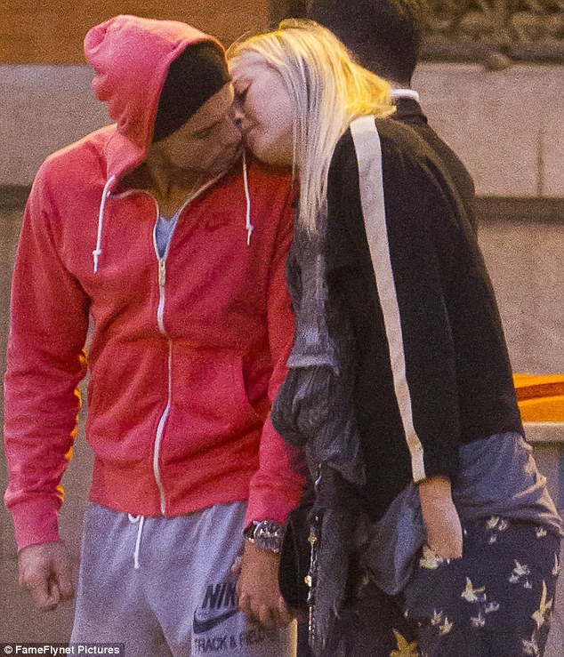 pix Novak Djokovic And Maria Sharapova Kiss manyjewelrys his lucky charm maria sharapova embraces rising tennis star grigor dimitrov as they celebrate his biggest win yet
