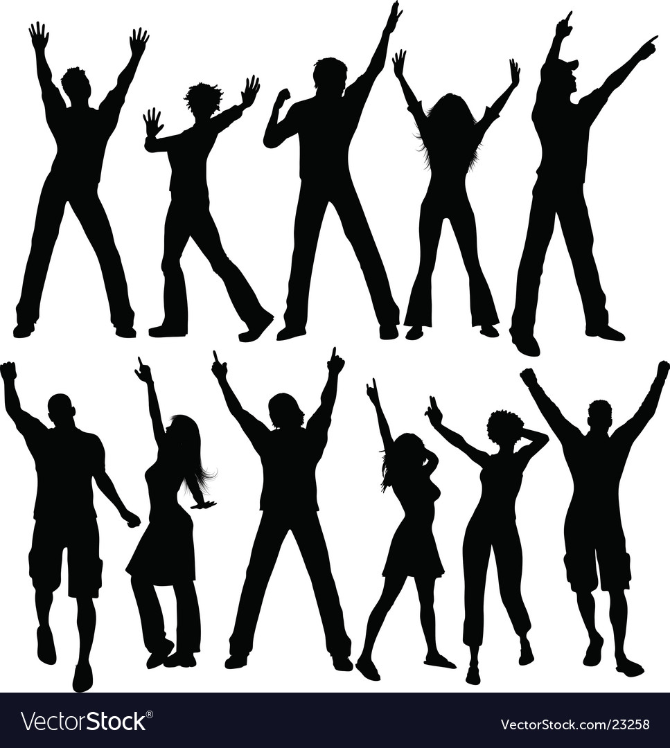 photo Party Silhouette Images silhouette people party dance