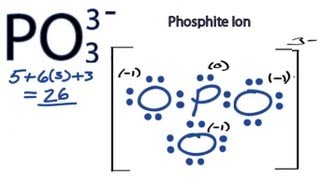 wallpapers Phosphite Lewis Structure po3 3 molecular geometry shape and bond angles