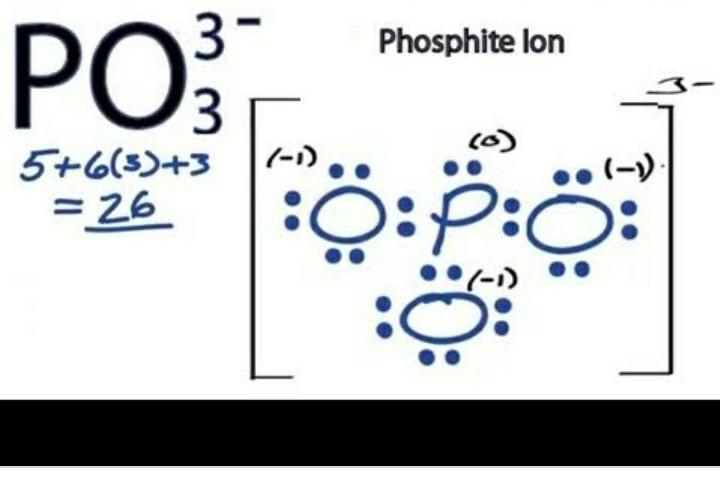 pics Phosphite Lewis Structure solved o structure and bonding writing