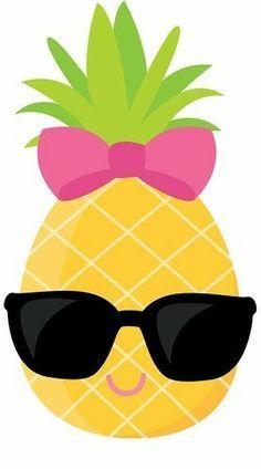 photo Pineapple Clipart With Sunglasses free pineapple with sunglasses clip art