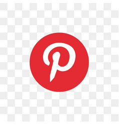 pics Pinterest Icon Transparent pinterest logo transparent background