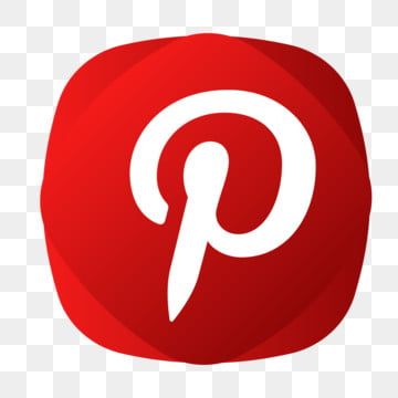 picture Pinterest Icon Transparent vectorstock