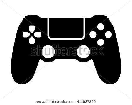 photo Ps4 Controller Outline dreamstime com