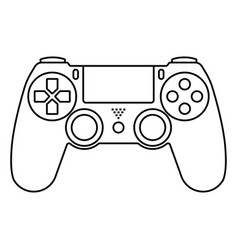 pic Ps4 Controller Outline redbubble