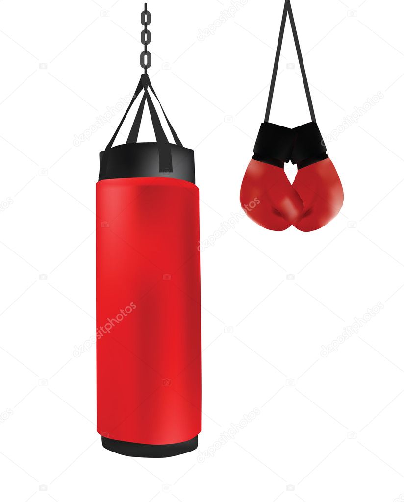 photo Punching Bag Clipart https www canstockphoto com punching bag 20205218 html