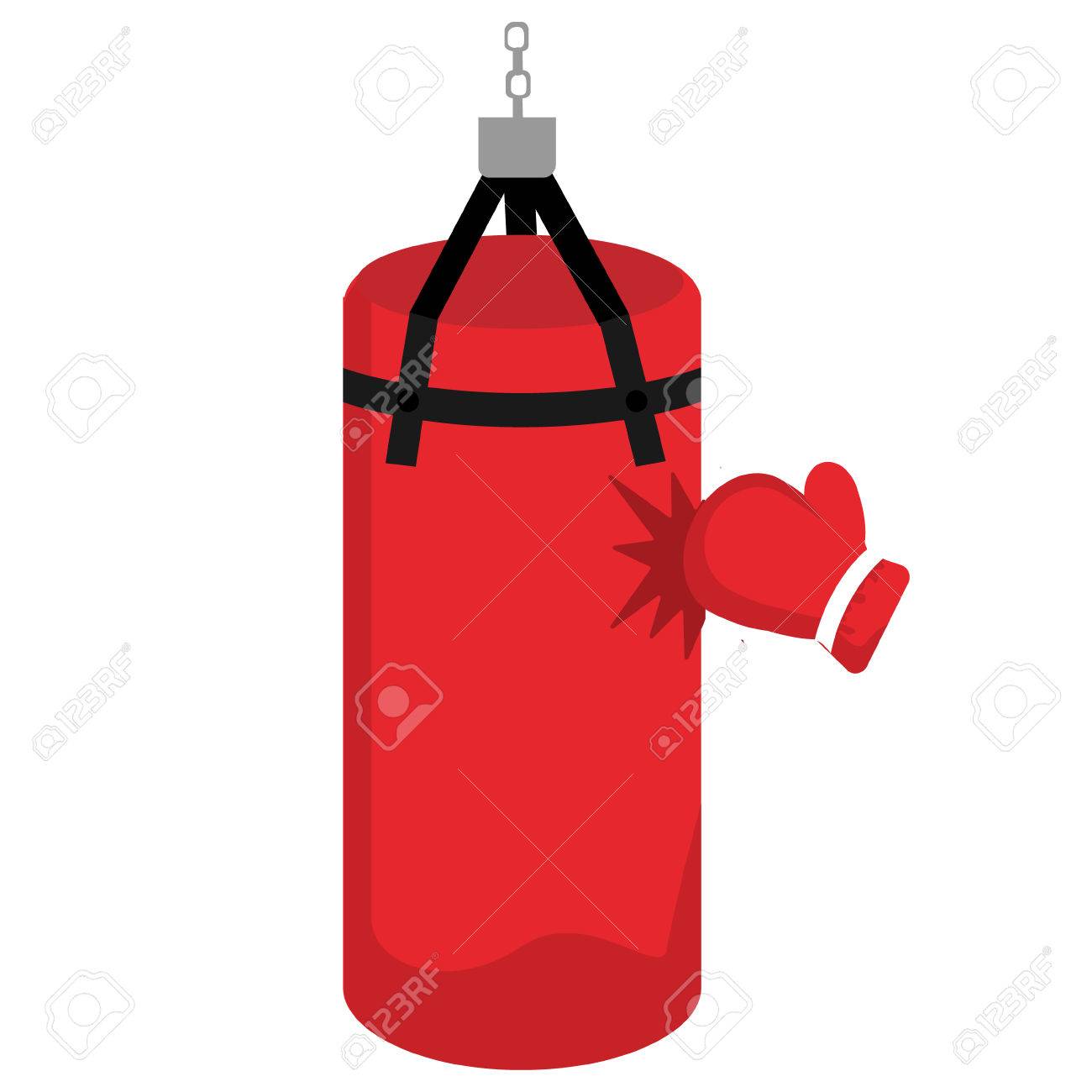 images Punching Bag Clipart https www gograph com clipart sportsman boxing punching bag professional boxer in gg106277167 html