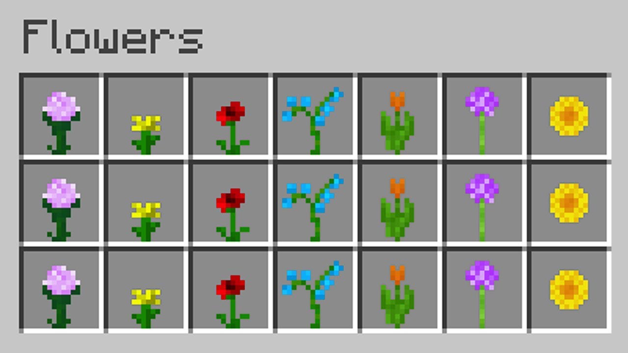 wallpapers Purple Flower Minecraft taking inventory allium minecraft