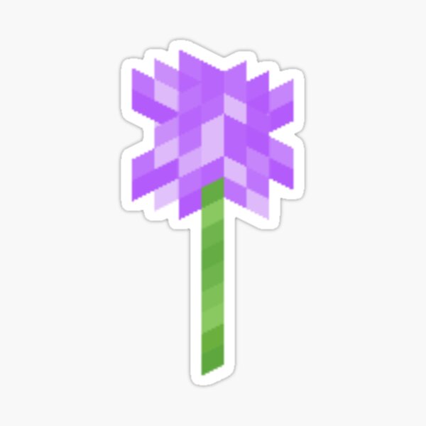 pics Purple Flower Minecraft redbubble