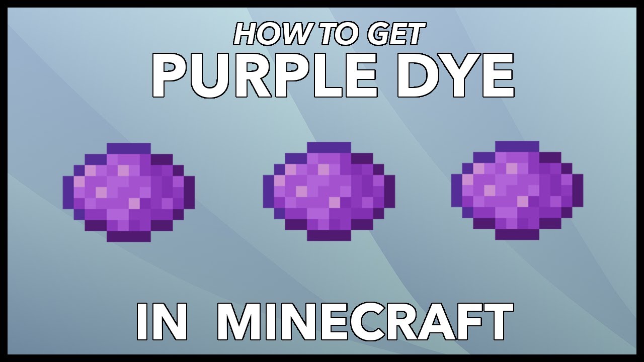pix Purple Flower Minecraft minecraft survival how to make purple dye