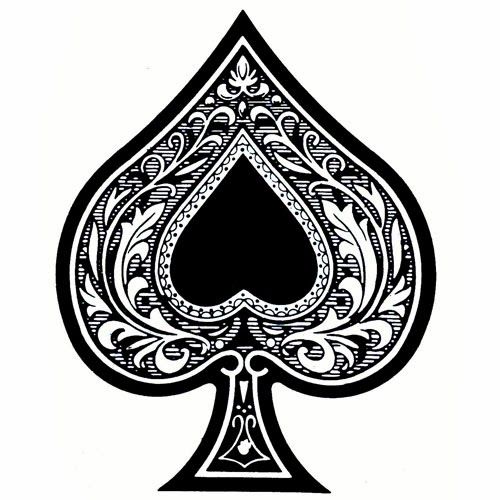 images Queen Of Spades Symbols queen of spades tattoo spade tattoo