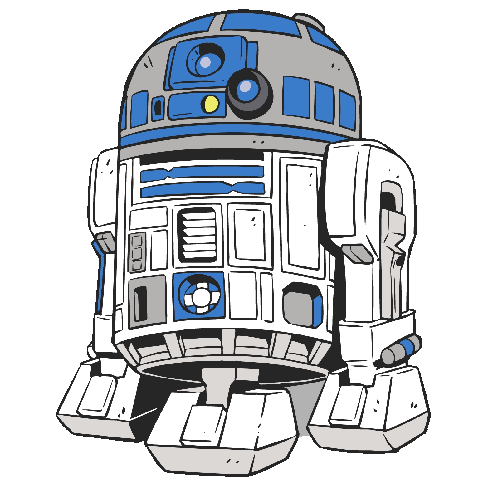 wallpapers R2D2 Clipart r2d2 clipart art print by danenart