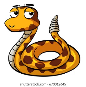 wallpapers Rattlesnake Cartoon Image vectorstock