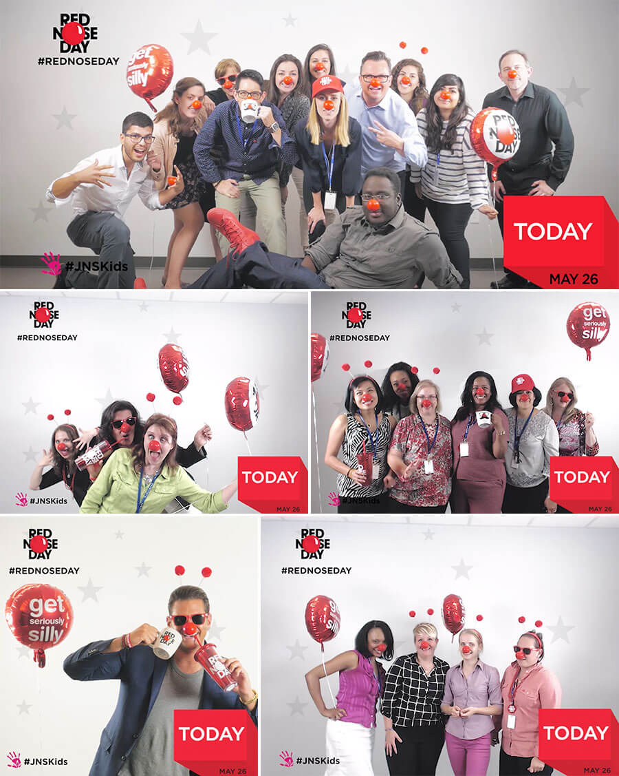 photo Red Nose Day Photo Booth https stock adobe com images red nose day photo booth and party props concept beautiful smiling girl with clown nose over grey background 265171049 start checkout 1 content id 265171049