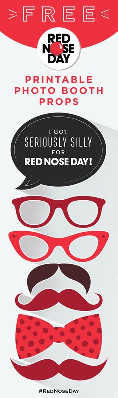 photo Red Nose Day Photo Booth pin on diy crafts