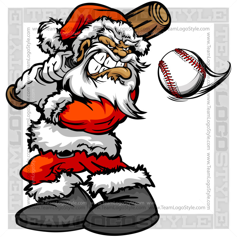 pic Santa Claus Playing Baseball https www alamy com stock photo christmas time santa claus with a baseball bat 42418793 html