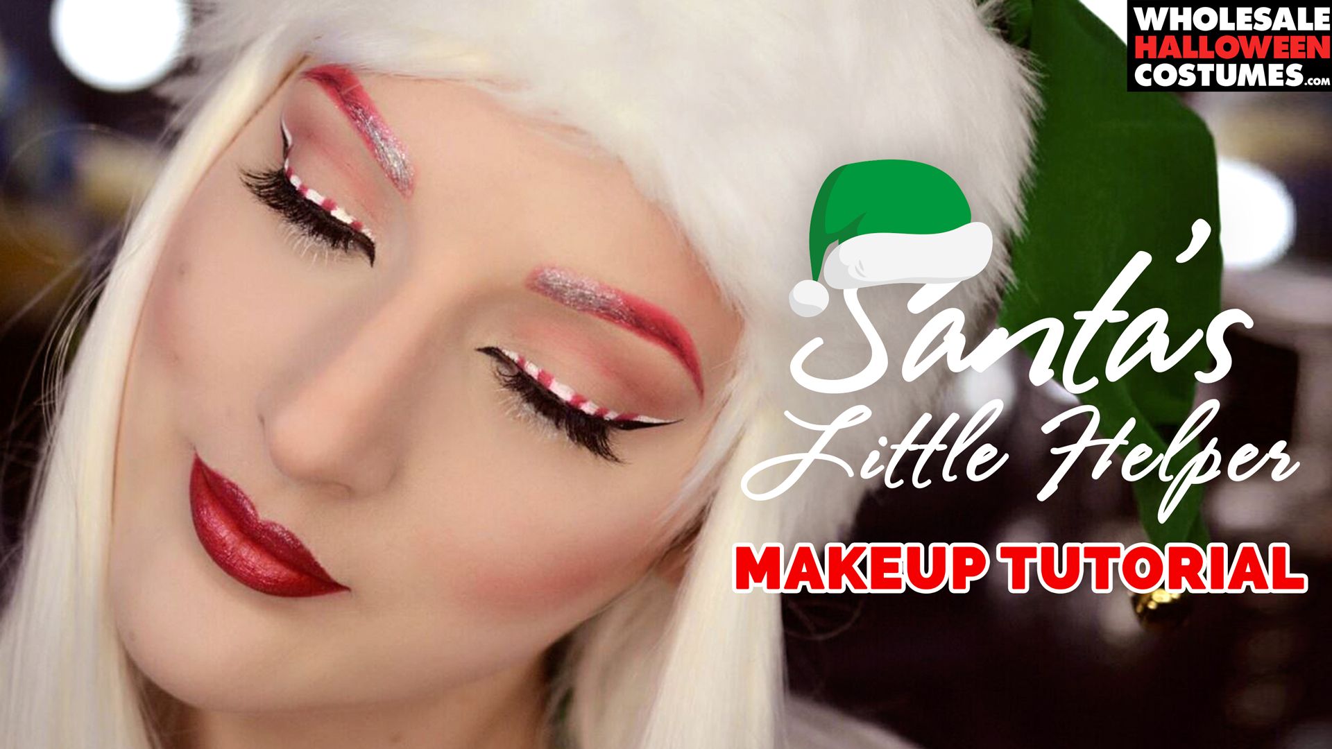 wallpapers Santa Elf Makeup diy christmas elf santa hat christmas makeup tutorial