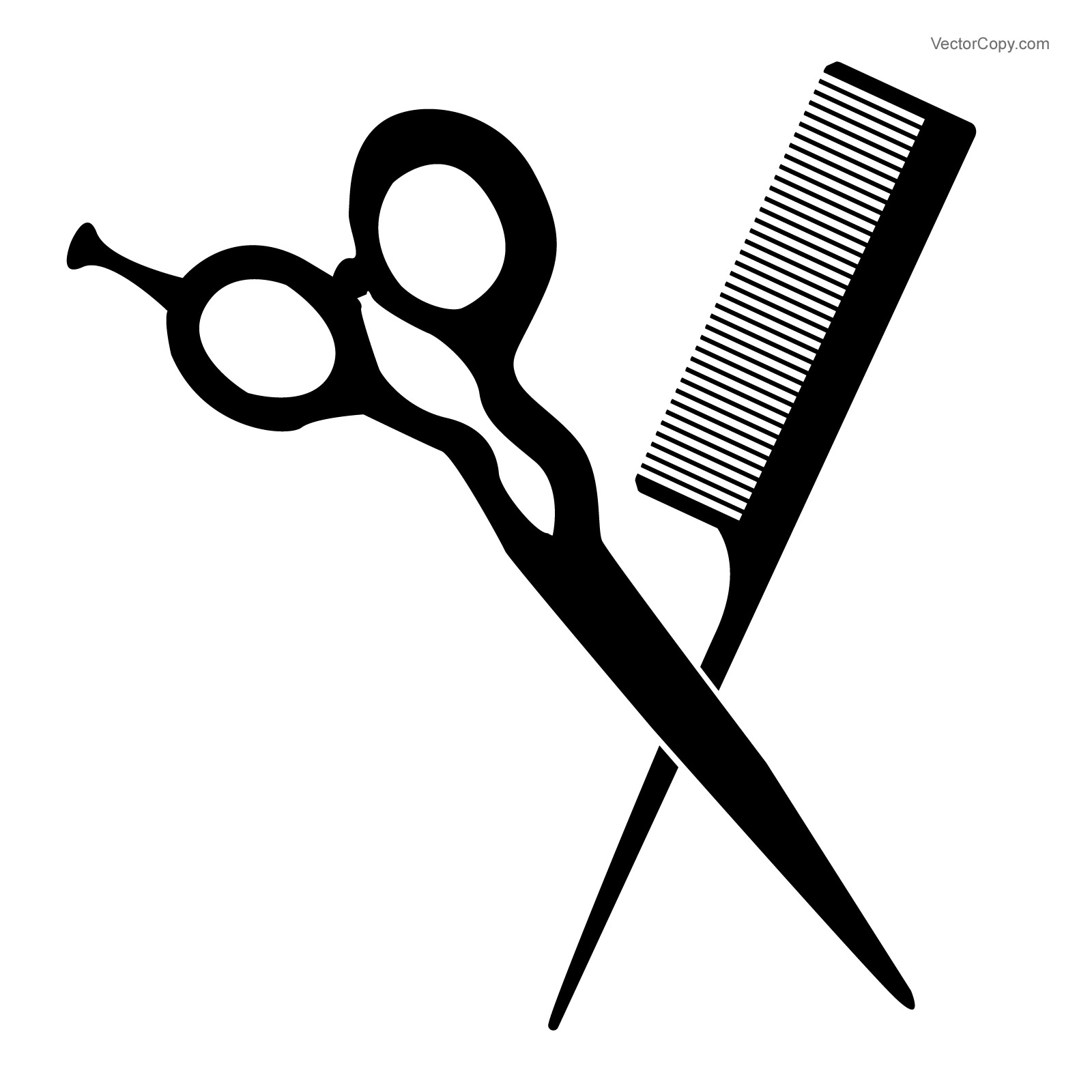photo Scissors And Comb Clipart scissors comb hairdresser