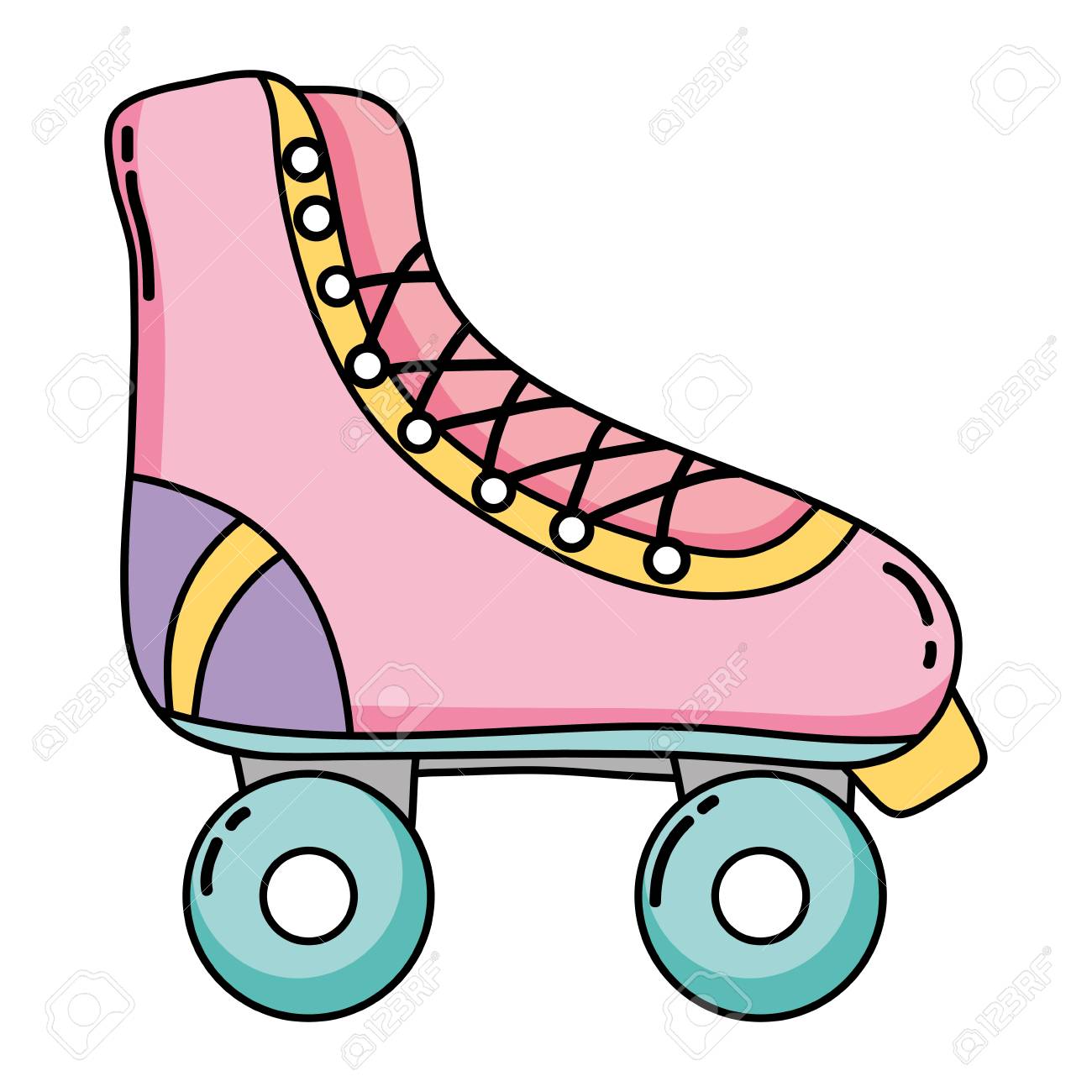 pic Skating Shoes Clipart shoes figure stock illustrations 4