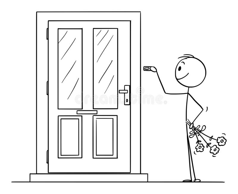 images Stick Figure Door door stick figure stock illustrations